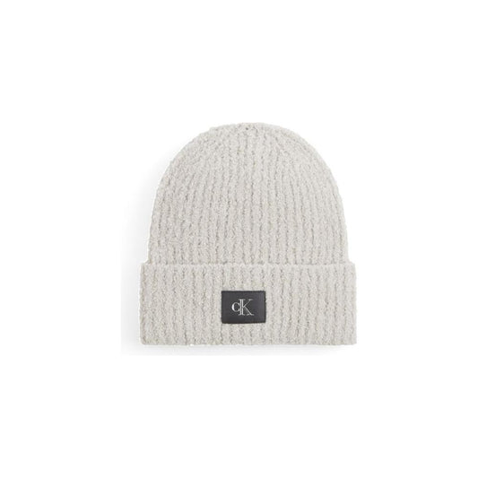 Calvin Klein Jeans Gray Acrylic Hat