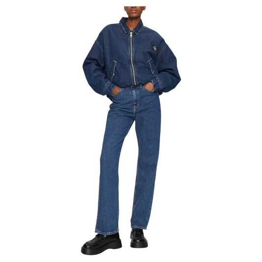 Calvin Klein Jeans Blue Cotton Jeans & Pant Calvin Klein Jeans Dark Slate Gray