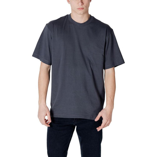 Calvin Klein Jeans Gray Cotton T-Shirt