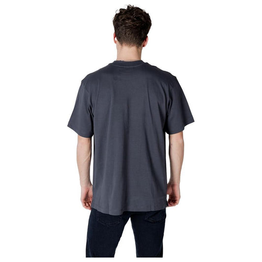 Calvin Klein Jeans Gray Cotton T-Shirt