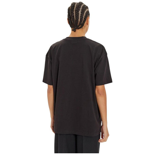 Calvin Klein Jeans Black Cotton Tops & T-Shirt