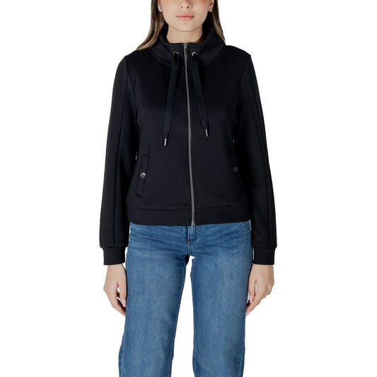 Street One Black Cotton Sweater Street One Dark Slate Gray