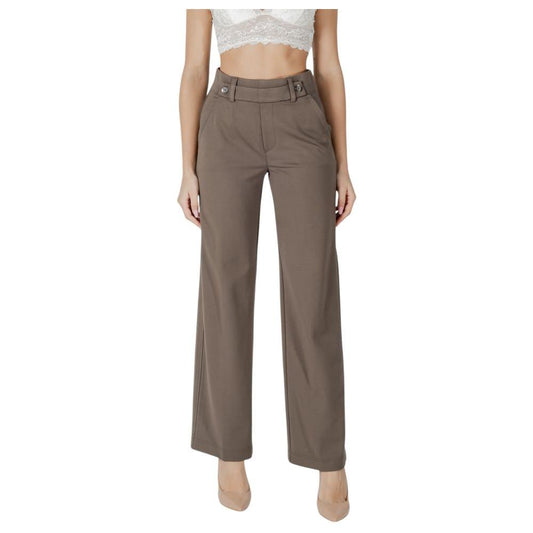 Street One Gray Viscose Jeans & Pant