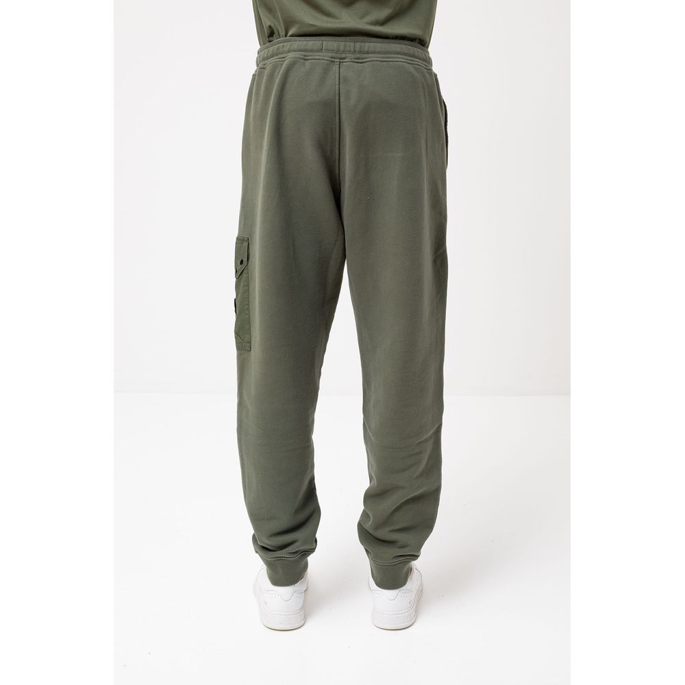 Stone Island Green Cotton Pant