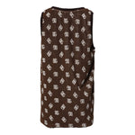 Dolce & Gabbana Brown Logo Monogram Cotton Crew Neck T-shirt
