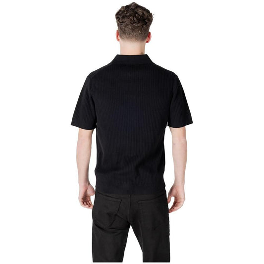 Calvin Klein Jeans Black Cotton T-Shirt