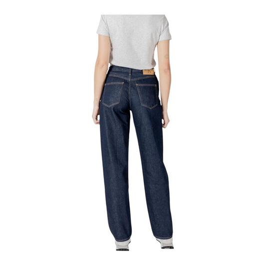 Calvin Klein Jeans Blue Cotton Jeans & Pant Calvin Klein Jeans Dark Slate Gray