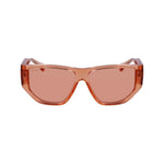 Ferragamo Orange Injected Sunglasses FESF1077S838AC