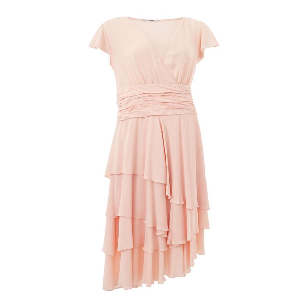 Lardini Pink Acetate Casual Dress