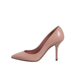 Dolce & Gabbana Pink Patent Leather Stiletto Heel Pumps Shoes