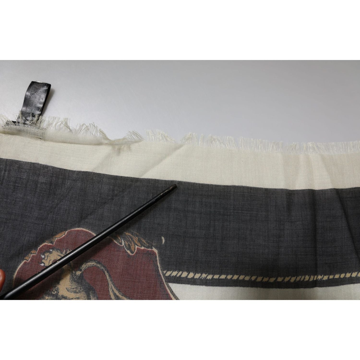 Dolce & Gabbana Multicolor Printed Cashmere Foulard Scarf