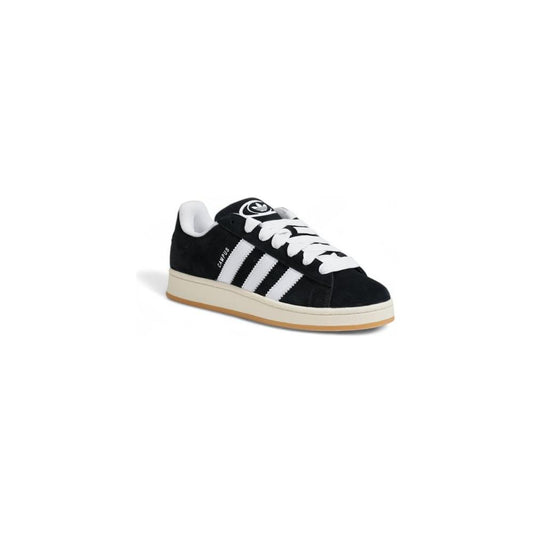 Adidas Black Suede Leather Sneaker