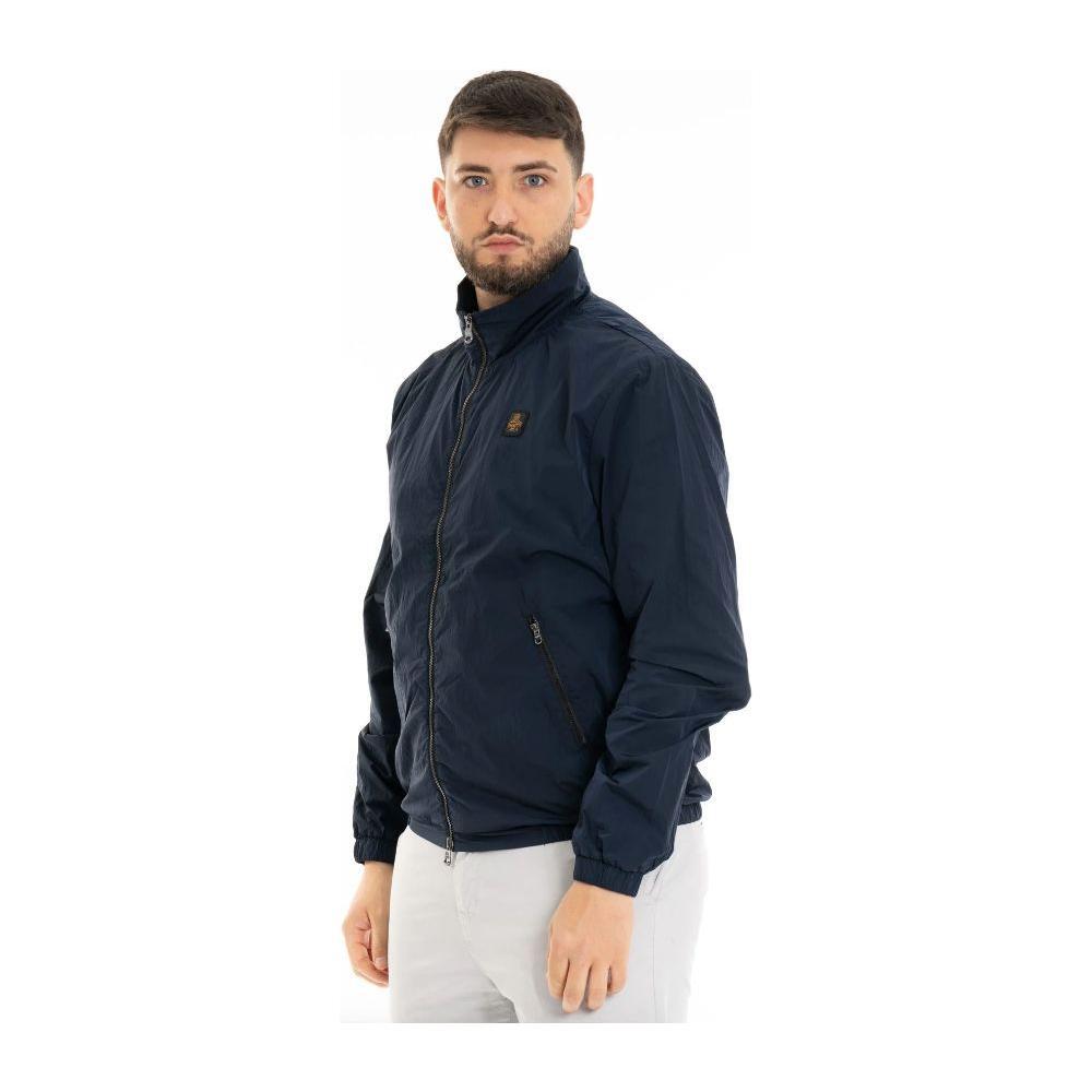 Refrigiwear Blue Polyamide Men Jacket