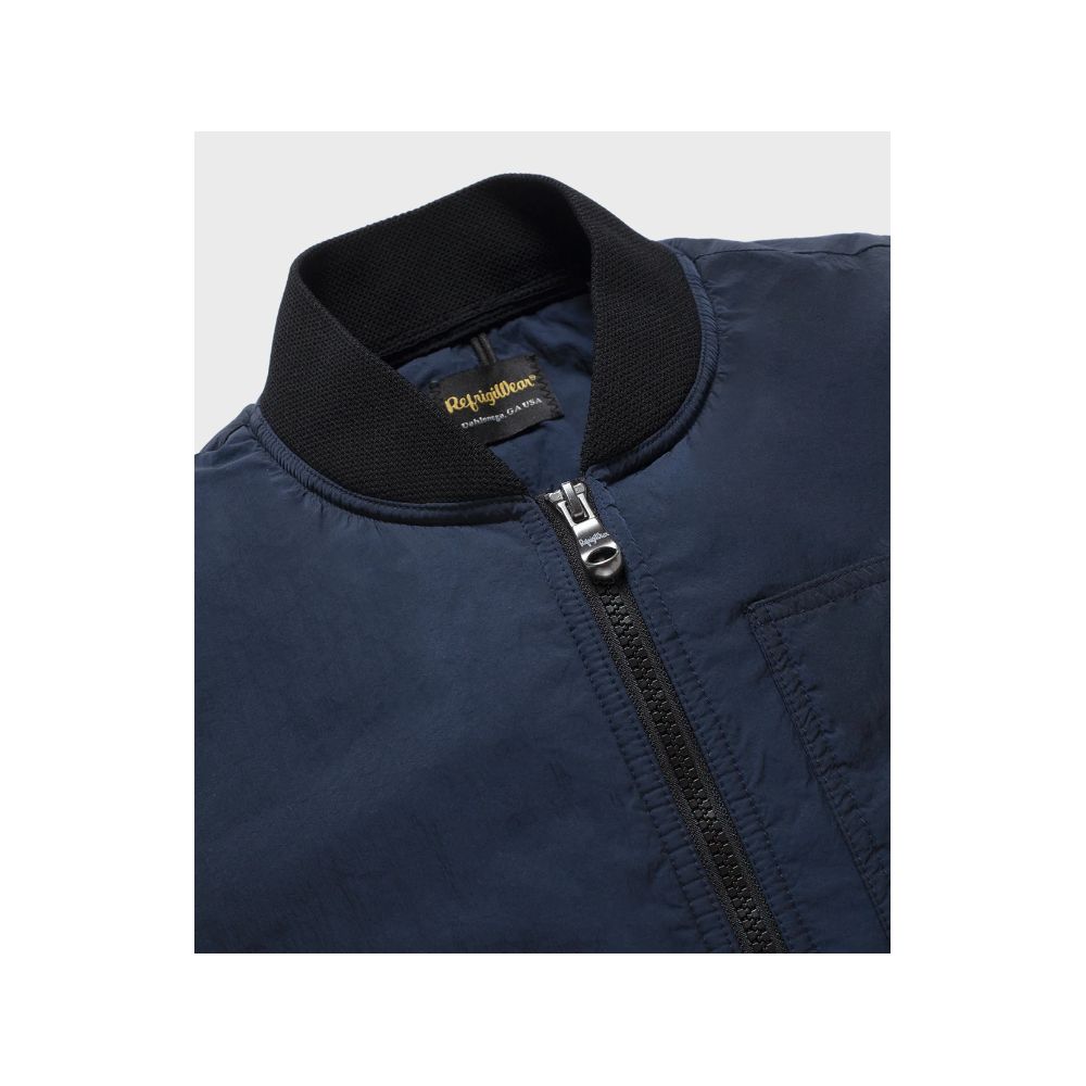 Refrigiwear Blue Polyamide Sleveless Jacket