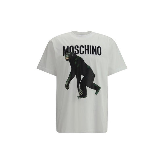 Moschino T-Shirt with monkey MO-251ZZA071302411001-L