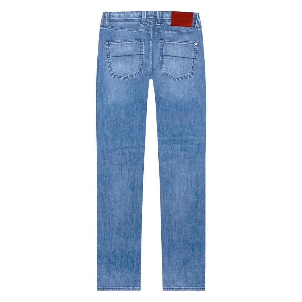 Tramarossa Blue Cotton Men's Jeans