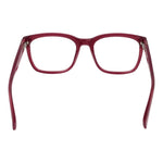 Guess Purple Women Glasses Frame with full-rim square design, demo lenses, and plastic material. Size 53-19-145.