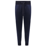 Dolce & Gabbana Blue Silk Men Trousers