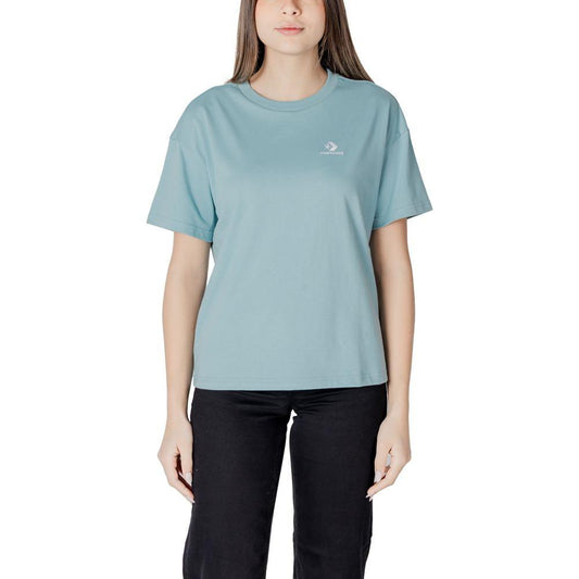 Converse Green Cotton Tops & T-Shirt