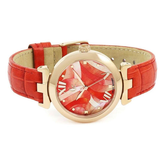 GC Orange Leather Watch GCY20004L3AC