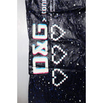 Dolce & Gabbana Dark Blue DG Game Print Cotton Jogger Pants
