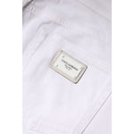 Dolce & Gabbana White Cotton Mid Waist Skinny Denim Jeans