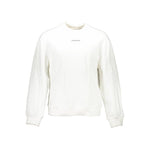 Calvin Klein White Cotton Unisex Sweatshirt
