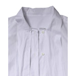 Dolce & Gabbana White Ascot Collar Long Sleeve Blouse Top