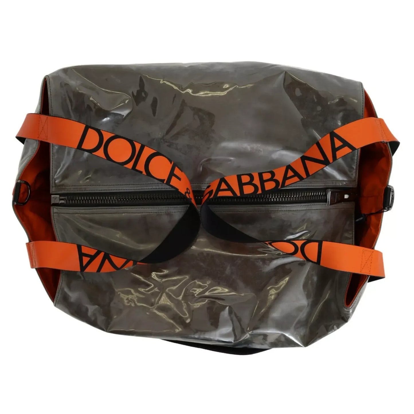 Dolce & Gabbana Green Fashion Expression Oversized Plastic Tote Bag