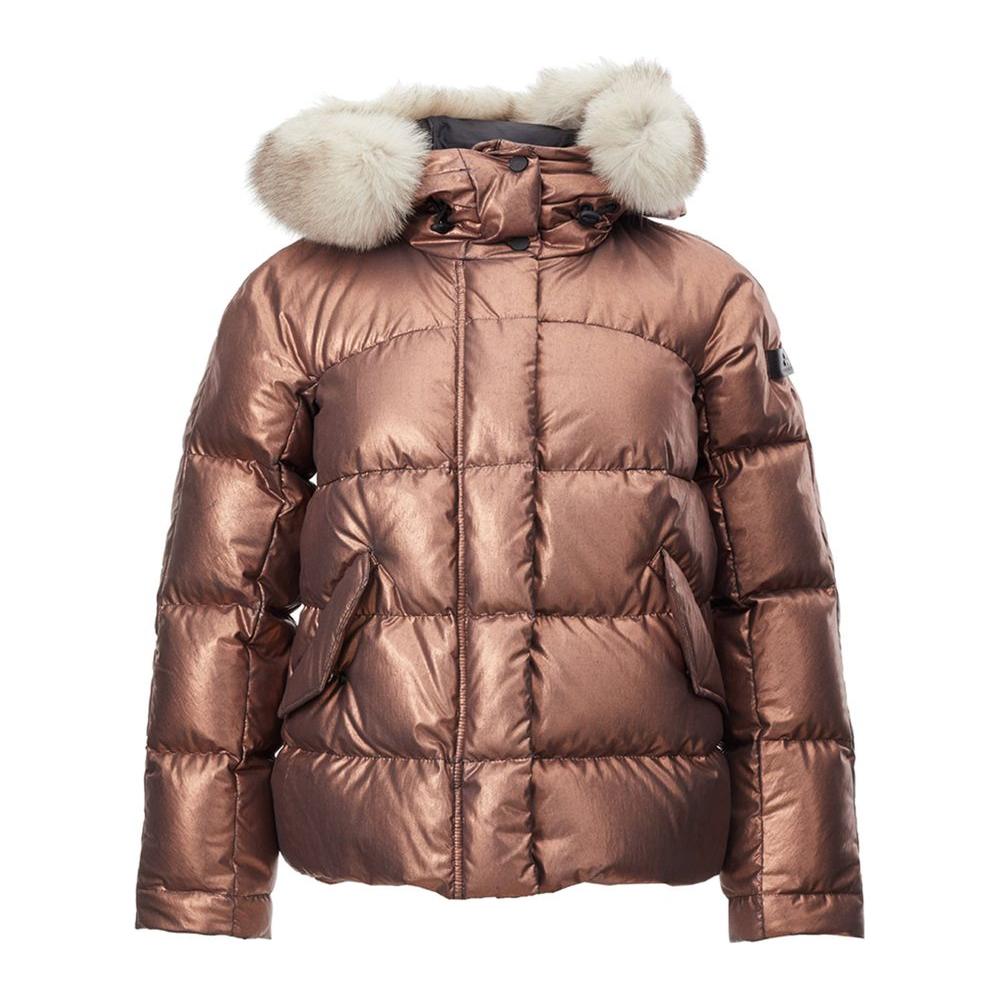 Peuterey Pink Polyester Full-Length Jacket