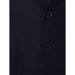 Elegant Blue Cotton Lardini Jacket