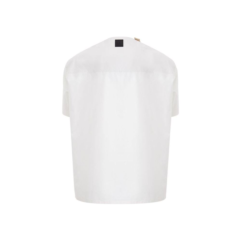 Emporio Armani White Cotton T-Shirt