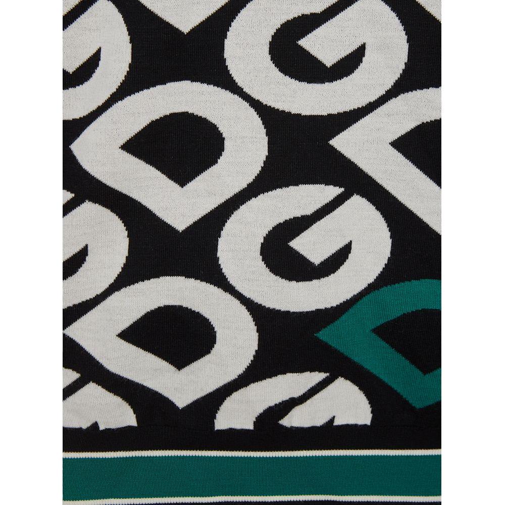 Dolce & Gabbana Black Cotton Sweatshirt