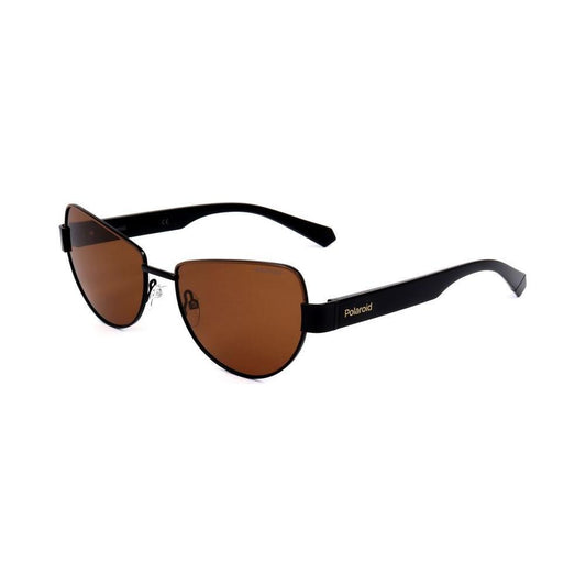 Polaroid Black Polycarbonate Sunglasses POPLD6122SR60AC