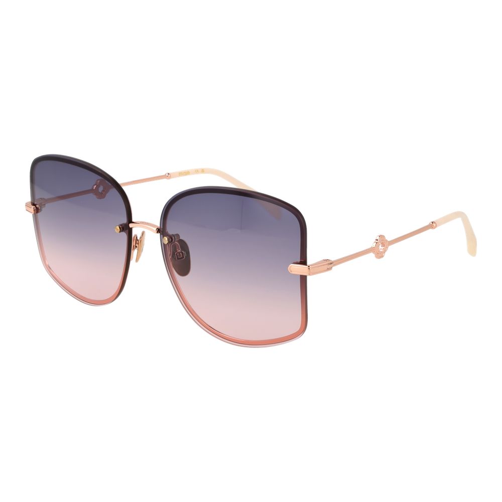 Maje Rose Gold Metal Sunglasses