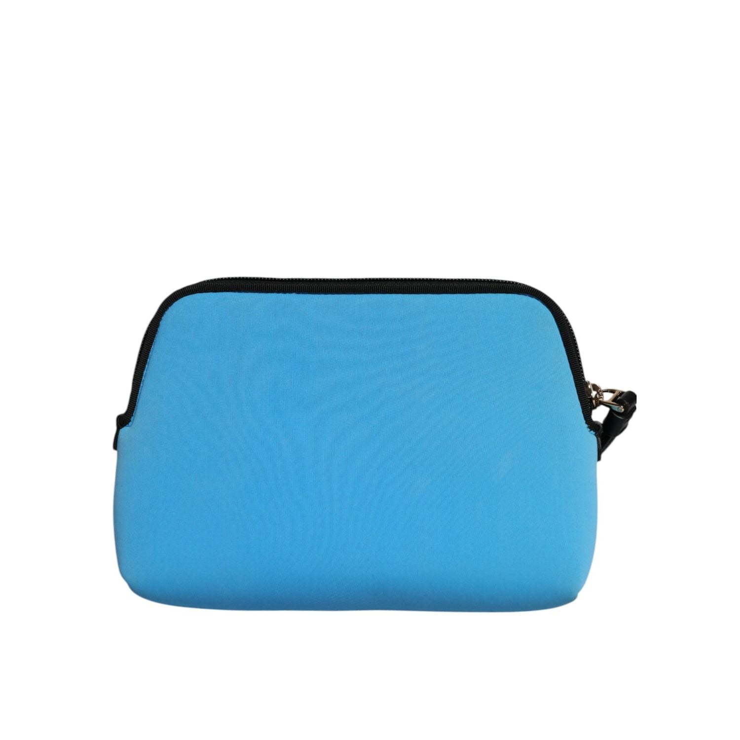Front view with bag zipped and handles upright.