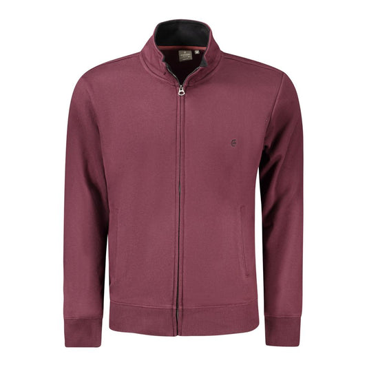 Coveri Moving Red Cotton Men Sweater CO-33060-M