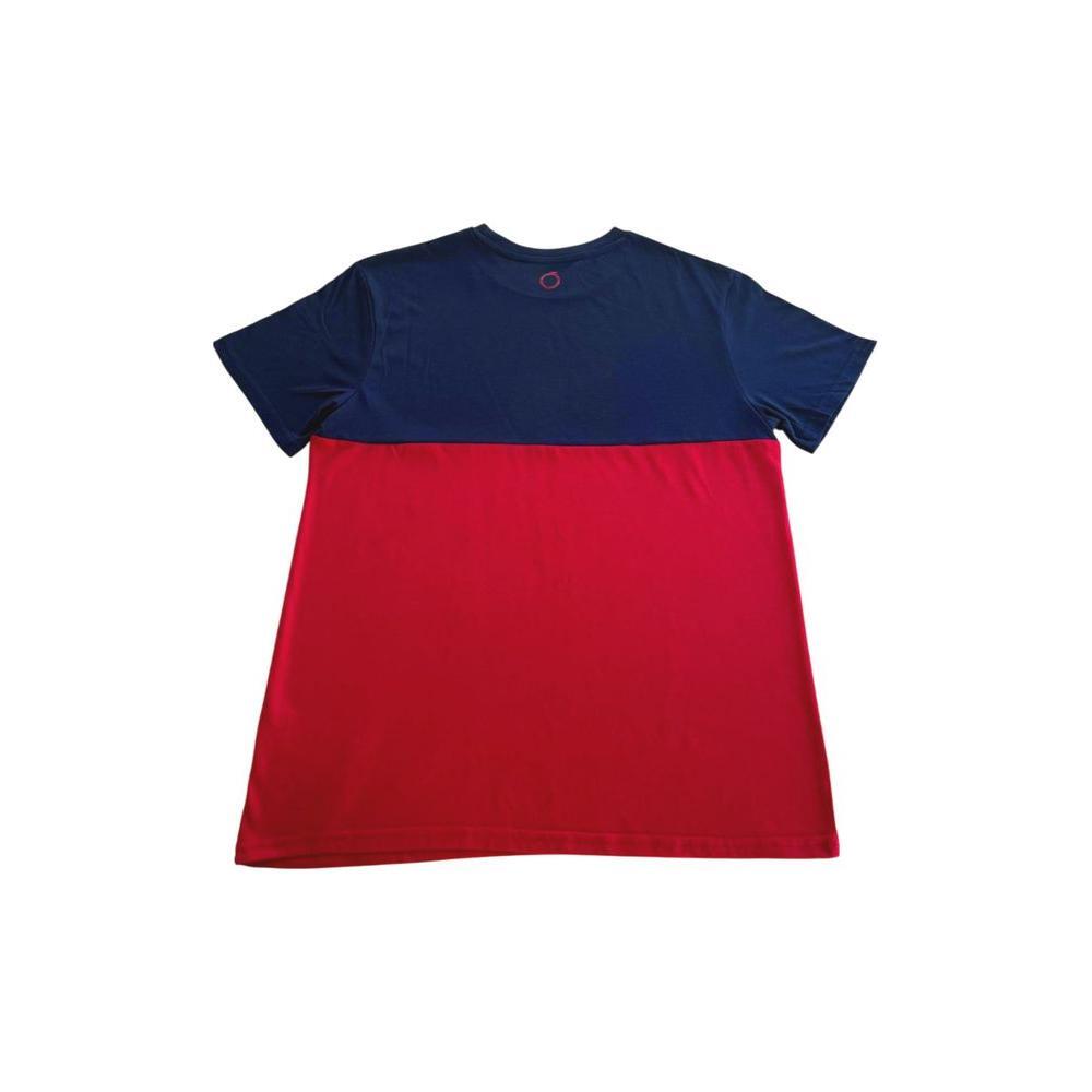 Trussardi Beachwear Red Cotton Men T-Shirt