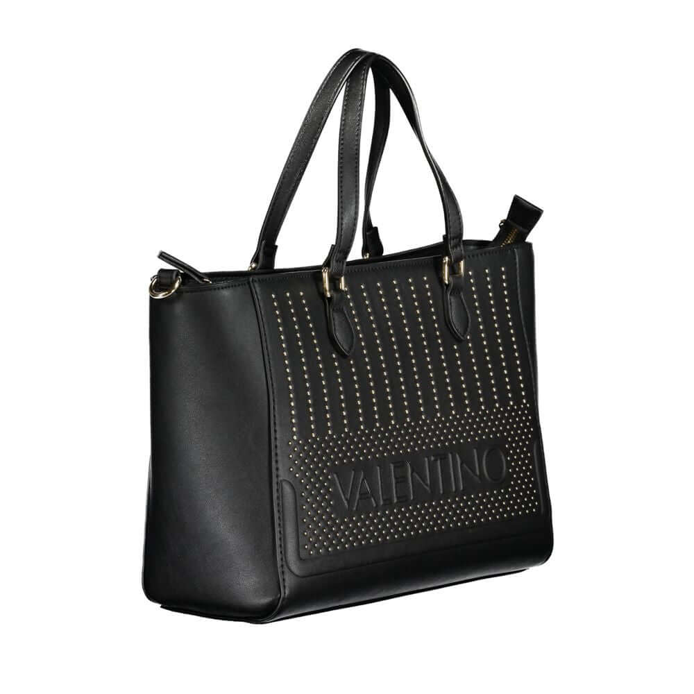 Mario Valentino Black Polyethylene Handbag