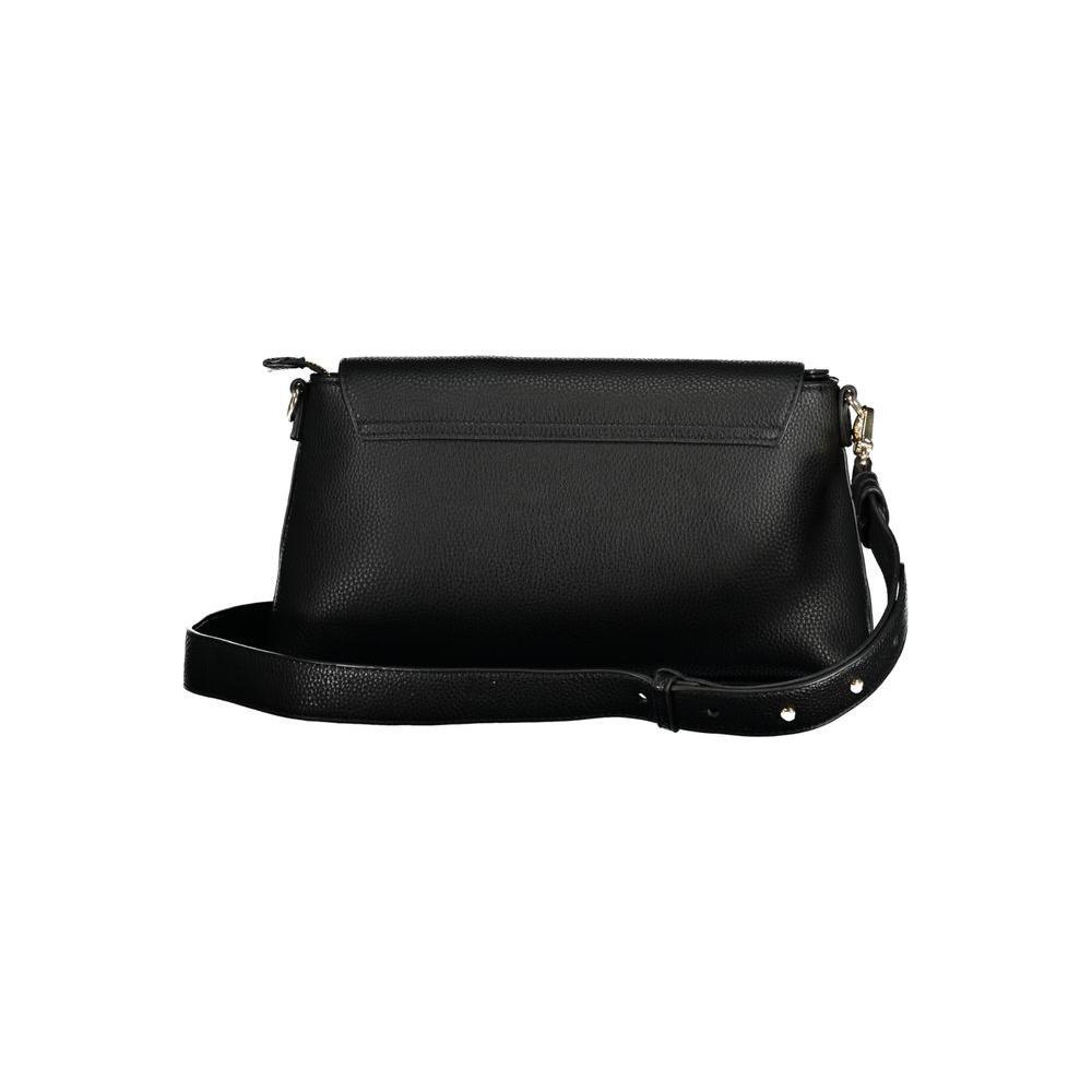 Mario Valentino Nero Polyurethane Woman Shoulder Bag
