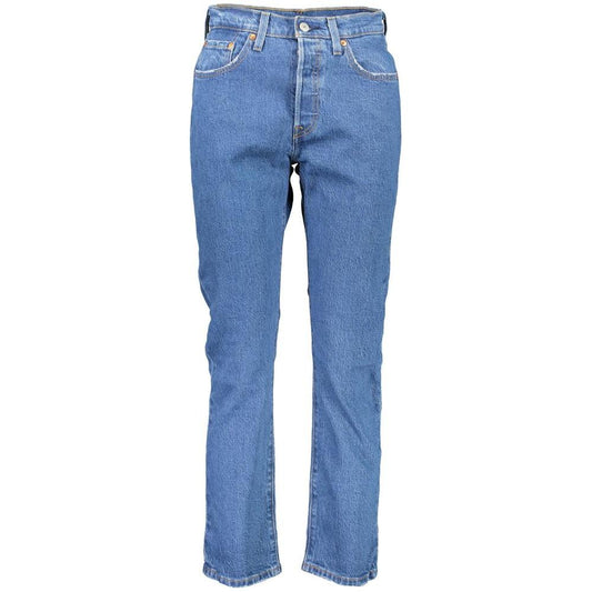Levi's Blue Cotton Jeans & Pant Levi's Steel Blue