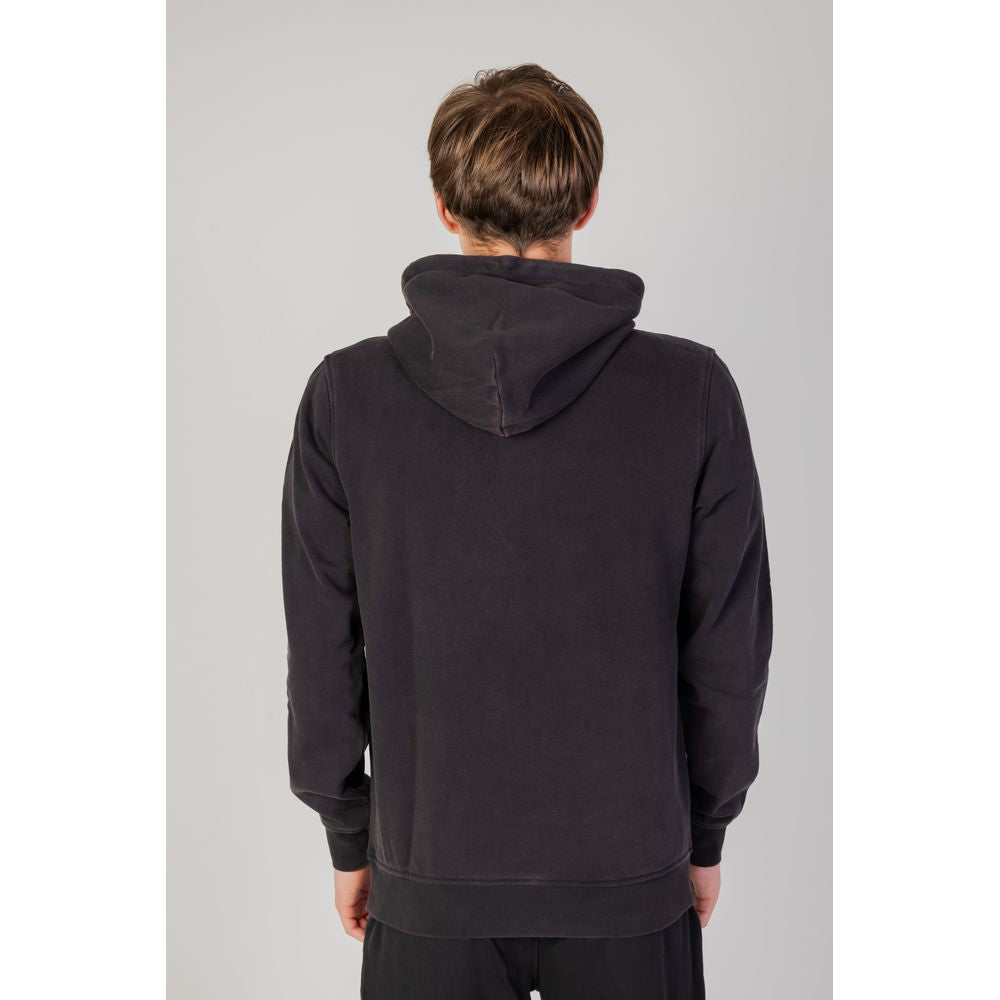 Liu Jo Black Cotton Hoodie