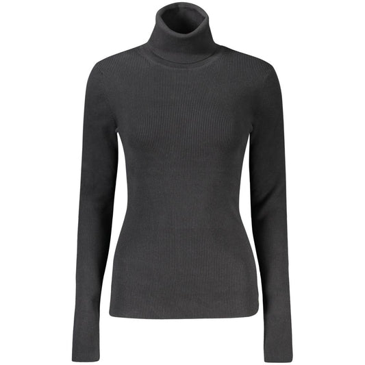 Calvin Klein Black Cotton Women Sweater Calvin Klein Dark Slate Gray