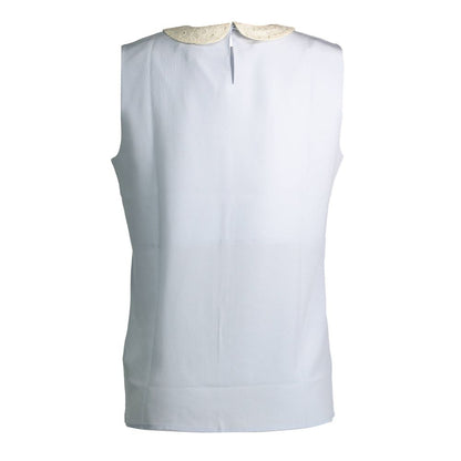 Gant Blue Silk Women Tank