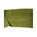 Dolce & Gabbana Green Cotton Logo Over The Calf Socks