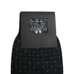 Dolce & Gabbana Black Polka Dots Cotton Mid Calf Socks
