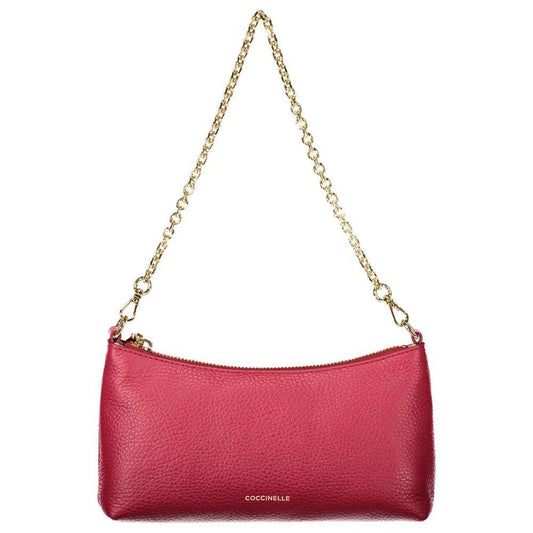 Coccinelle Red Leather Women Handbag