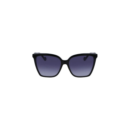 Liu Jo Black Bio-Injected Women Sunglass Liu Jo Dim Gray