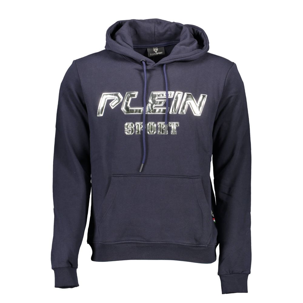 Plein Sport Blue Cotton Sweatshirt