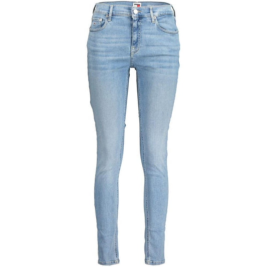 Tommy Hilfiger Light Blue Cotton Women Jeans